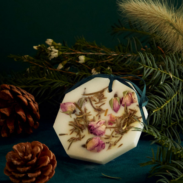 Carrière-Frères, BOTANICAL PALETS Siberian Pine & Winter Rose, Duftanhänger, style